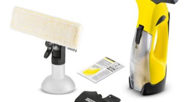 Putekļu sūcējs logiem, vai tas ir iespējams? Stikla tīrītāja slotiņa KARCHER WV5 premium