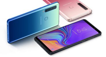 Paziņojums par viedtālruni Samsung Galaxy A9 (2019) ar četrām kamerām
