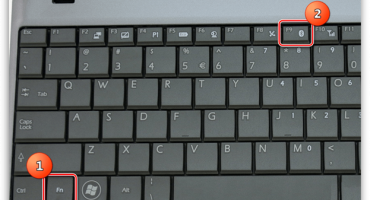 Verificarea unui laptop pentru un modul bluetooth