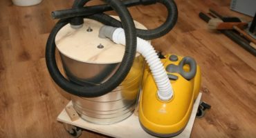 Aspirator de constructii DIY